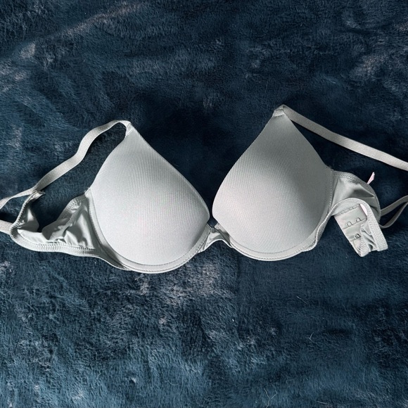 NWOT / *PINK* Push-Up Green Bra / 32C - Picture 1 of 6